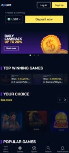 Poolbit sister sites mobile
